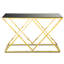 Ewert 120cm Glass Top Console Table-426851621