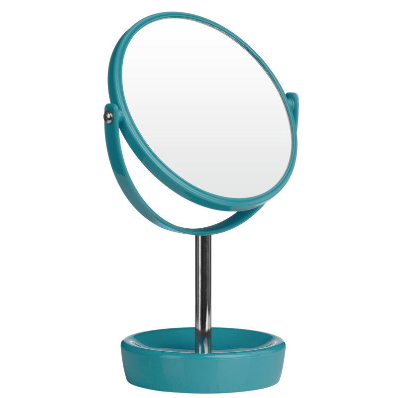 Escaler Metal Flat Floor Mirror, Turquoise