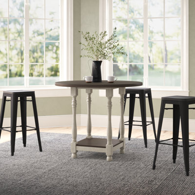 Trawalla Round Solid Wood Base Dining Table