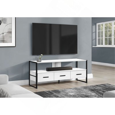 Tv Stand, 48 Inch, Console, Media Entertainment Center, Storage Drawer, Living Room, Bedroom,  Contemporary, Modern