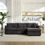 Canapé modulaire surdimensionné en chenille-433905720