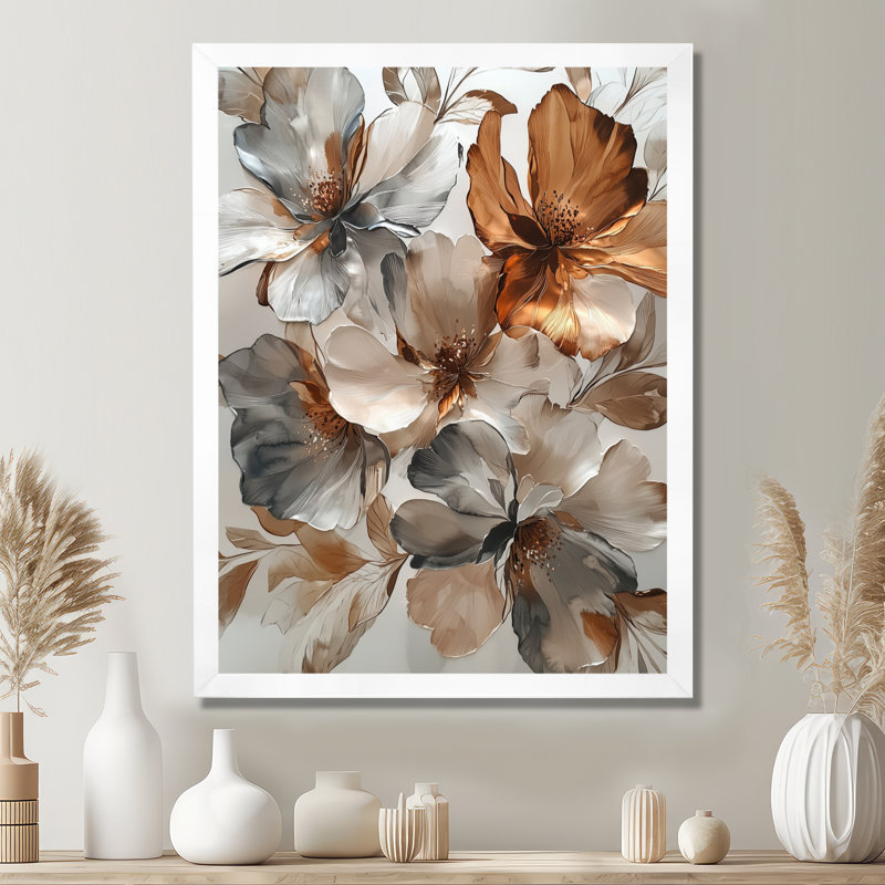 Lacher - Décoration murale abstraite, H 32 po x l 24 po, Toile tendue, Ne s’applique pas
