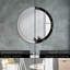 Huldar Glass Flat Wall Mirror