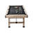 Billiards Table, 7 ft Pool Table, Adjust Legs Stable Billiards Table, Pool Table Set Includes Balls, Cues, Chalks and Brush, with Black Cloth, Perfect for Family Game Room Kids Adults