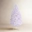 Kaireece White 5' Pre-Lit Pine Christmas Tree