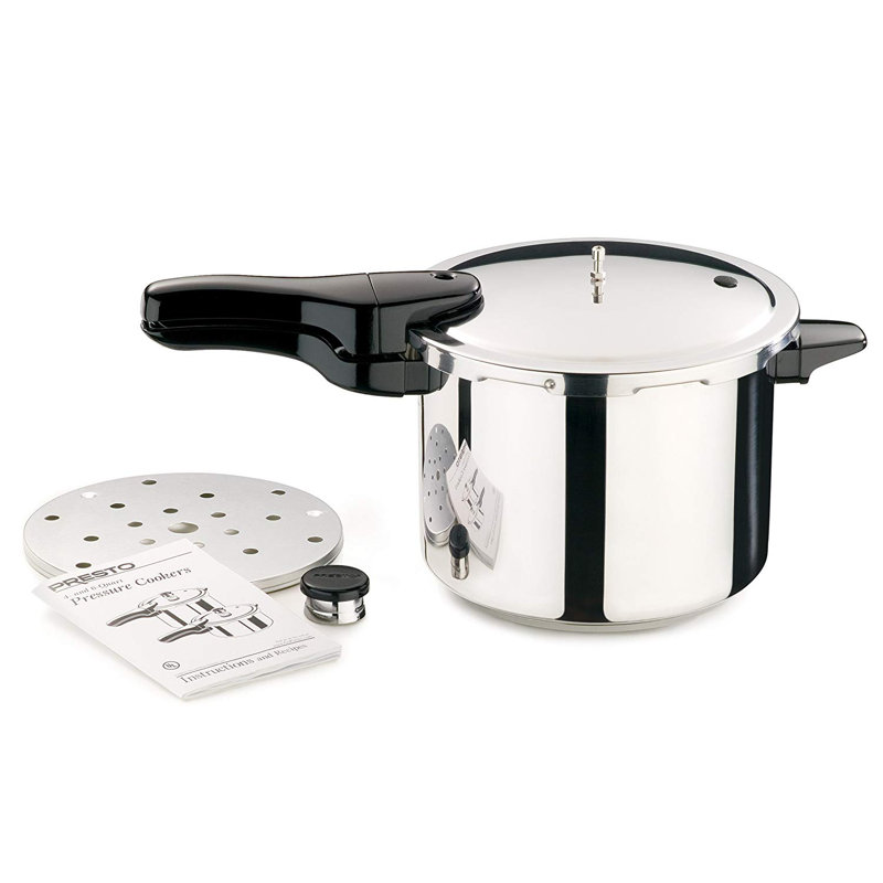 Presto Stainless Steel Pressure Cooker 01341 Reviews Wayfair