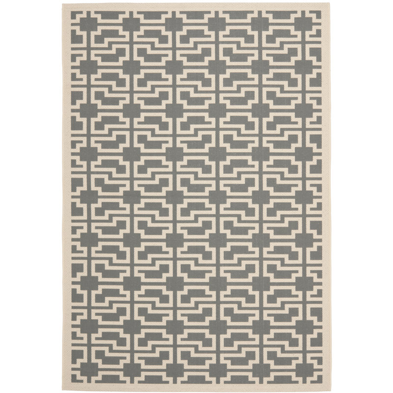 Cidney Performance Geometric Indoor/Outdoor Area Rug, Rectangle 2' x 3'7"