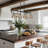 Cicel 6-Light Dimmable Kitchen Island Linear Pendant with Mercury Glass-91465551