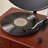 Maroon+Black Free Form Solid + Manufactured Wood+Copper Media Players
