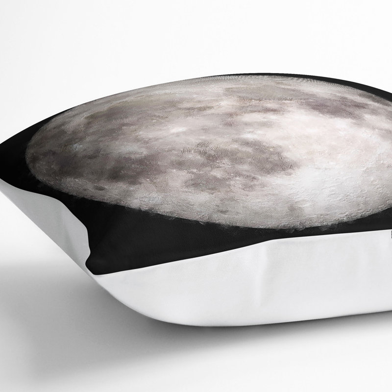 Square Throw Cushion, White, 40cm H x 40cm W x 15cm D