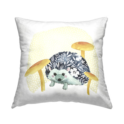 Polyester/Polyester Blend Throw Square Pillow Cover & Insert by Grace Popp