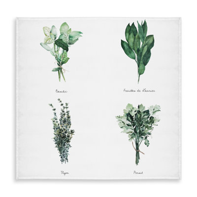 Botanical Green Tablecloth | Fines Herbes Indoor/Outdoor Decor