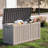 Lockable Waterproof 80 Gallon Resin Storage Box, Outdoor Patio Deck Container For Furniture & Garden Supplies-129177308