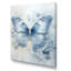 «Blue Butterfly Whispering Wings I», art mural papillon-279746346-279746337