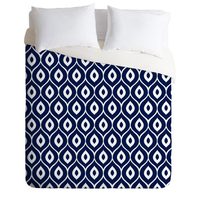 Eclectic Polyester Geometric Shapes Duvet Cover