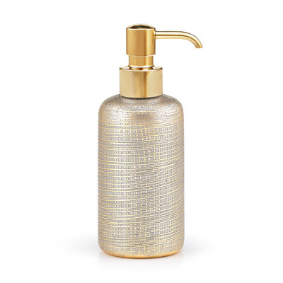 Woven Glass Soap Dispenser