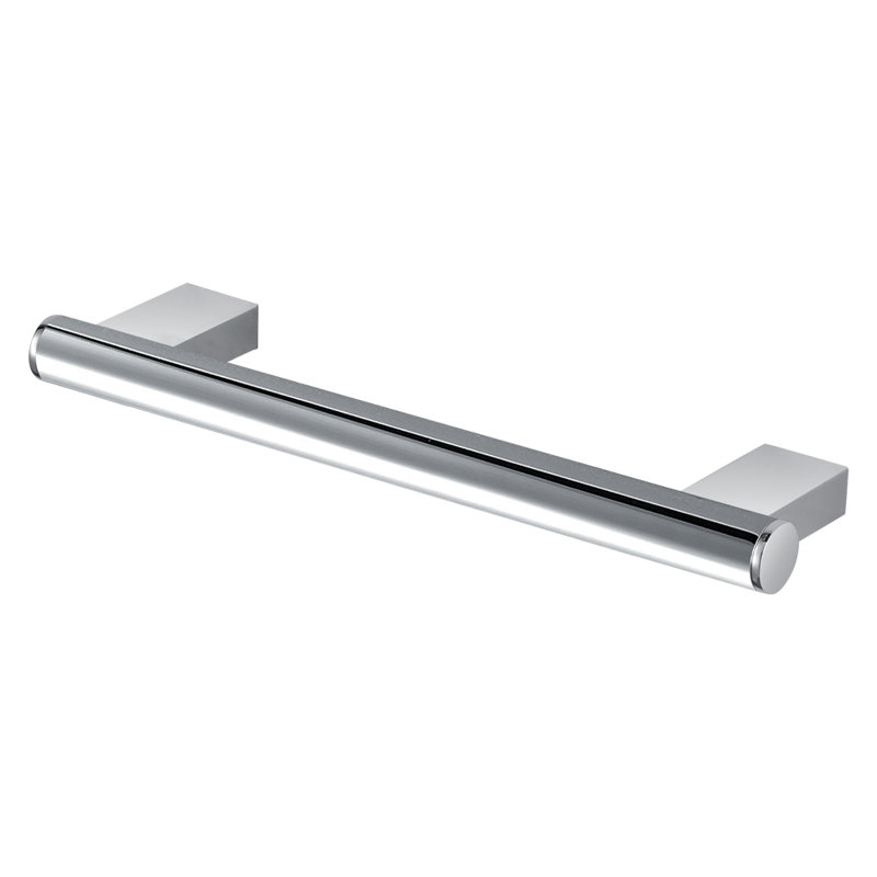 Barre d'appui en acier inoxydable Maddox, Chrome poli, l 15,75 po