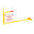FLAG RAIL CHOCK W/ ADJUSTABLE HEIGHT LEG