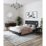 Hilmi Upholstered Slat Bed