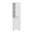 Kitchen Pantry With 2 Doors, Adjustable Shelves, Side Shelves, Compact Storage Cabinet