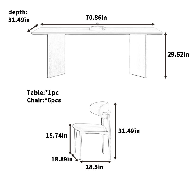 Ledbury, 29.52"H x 70.86"L x 31.49"W