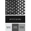 Tapis noir/gris tissé à la machine-785399547