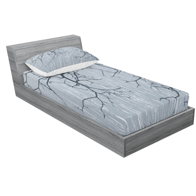 Microfiber Sheet Set, Twin XL Sheet Set with Fitted Sheet