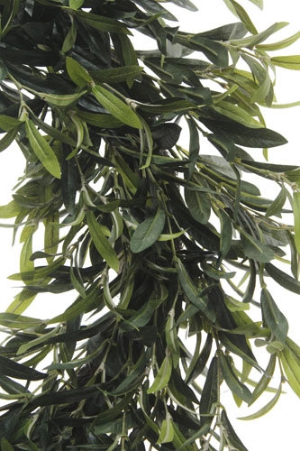 30" Artificial Olive Leaf Wreath, 10 in x 30 in