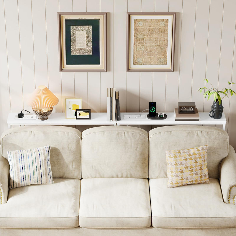 100cm Console Table, White