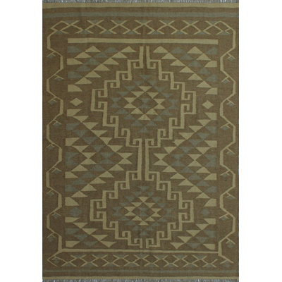 Reta Wool Geometric Indoor Rug