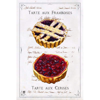 Cherry And Raspberry Tarts