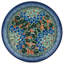 Étoile bleue 8 po avec poterie polie