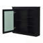 Armoire murale Uniontown avec miroir et 3 tablettes ouvertes-465973886