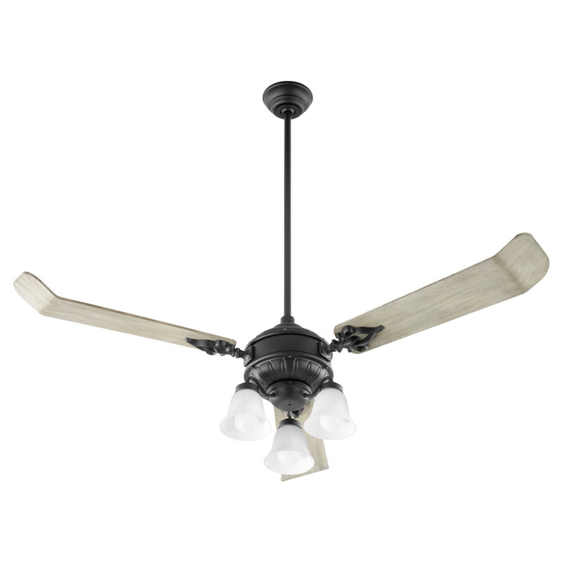 Brewster 12.75'' 3 - Light Light Fitter, Noir