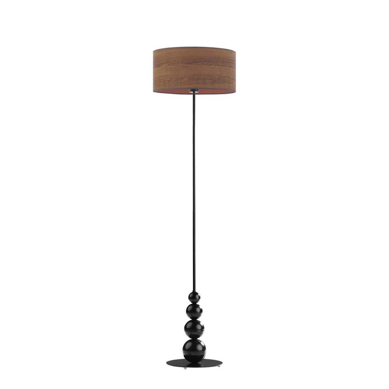 Fairlady 166cm Traditional Floor Lamp, Black