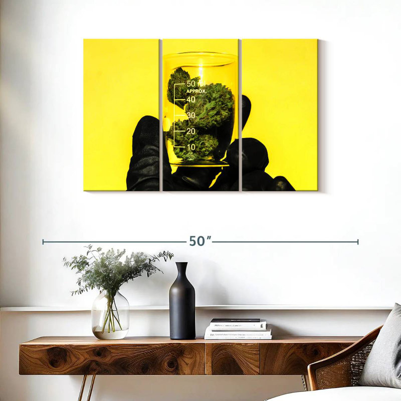 Senne Marijuana Laboratory, 24" H x 38" W