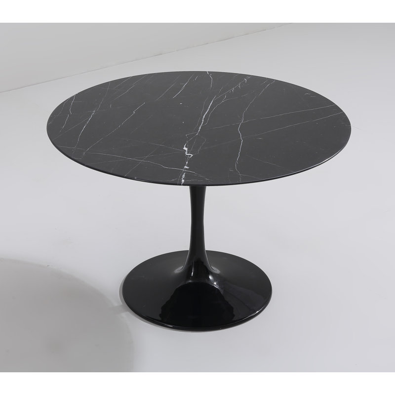 Table de salle à manger Rodiguez, Noir