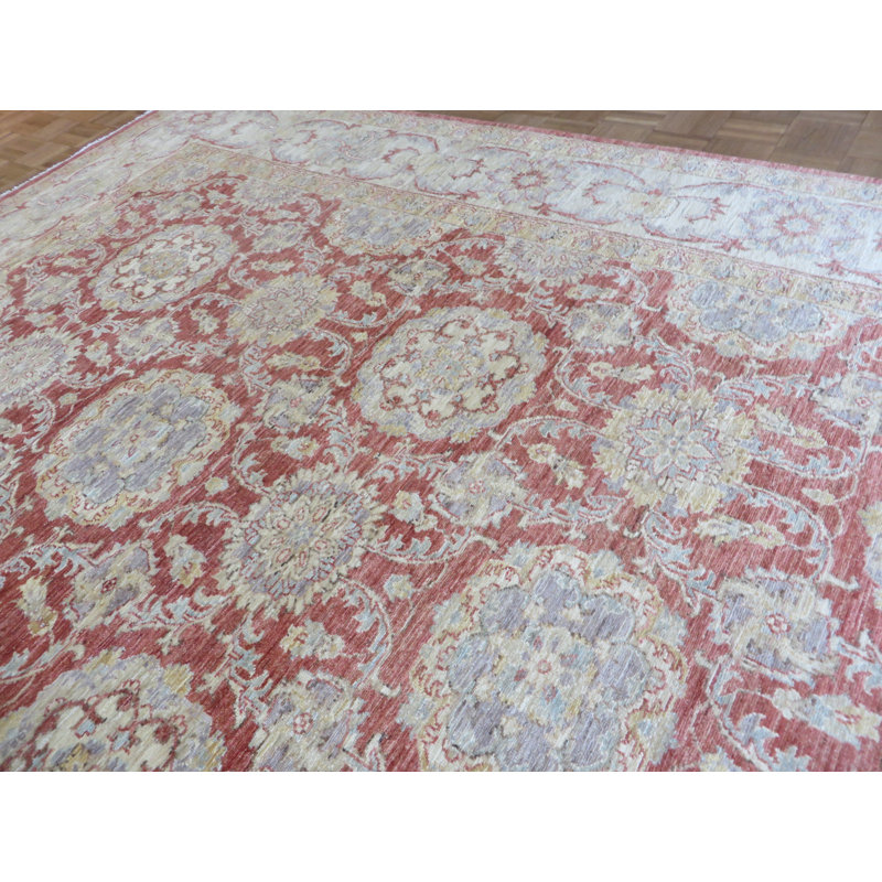 Beaumont One-of-a-Kind 8'11" X 12'2" Wool Area Rug in Rust Red