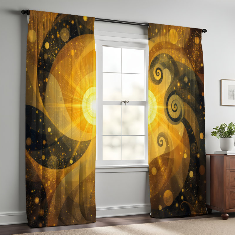 Window Curtains (WC01633), 20" W x 52" L