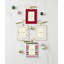 Be Jolly Mini Frame Ornament, Dot