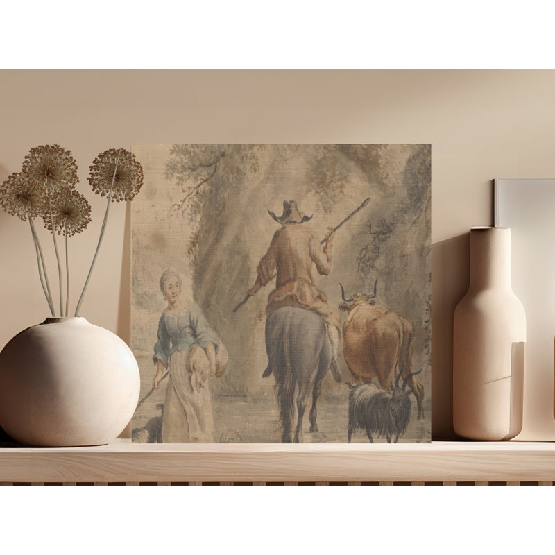 Hylton Wrapped Canvas Print Set, 24x24