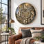 Horloge murale avec engrenages en mouvement réel The-Gear Horloge
