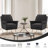Accent Chair,Modern Living Room Chairs With Arm, Comfy Fabric Reading Chair With Metal Leg For Living Room,Bedroom And So On,Set Of 1,Fabric-1718172651