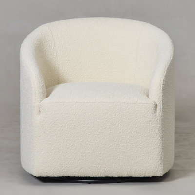 Fauteuil demi-tonneau pivotant 32 po