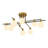 8-light Sputnik Semi Flush Mount