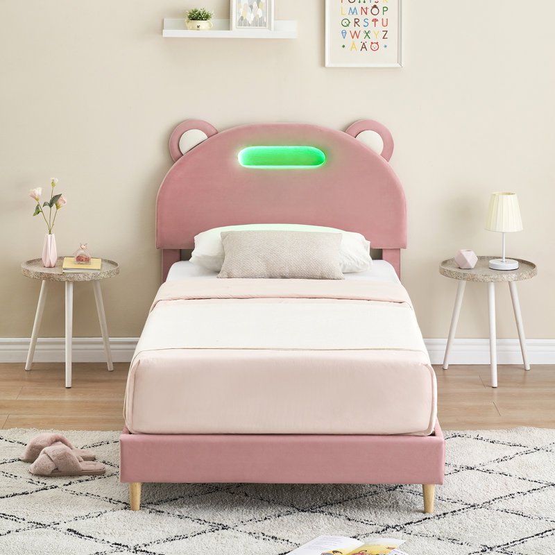 Upholstered Platform Bed
