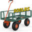 Chariot de jardin robuste en acier, chariot de jardin 3 en 1-117285985-117285987