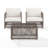 Cobe 3-piece Wicker Outdoor Chair Set