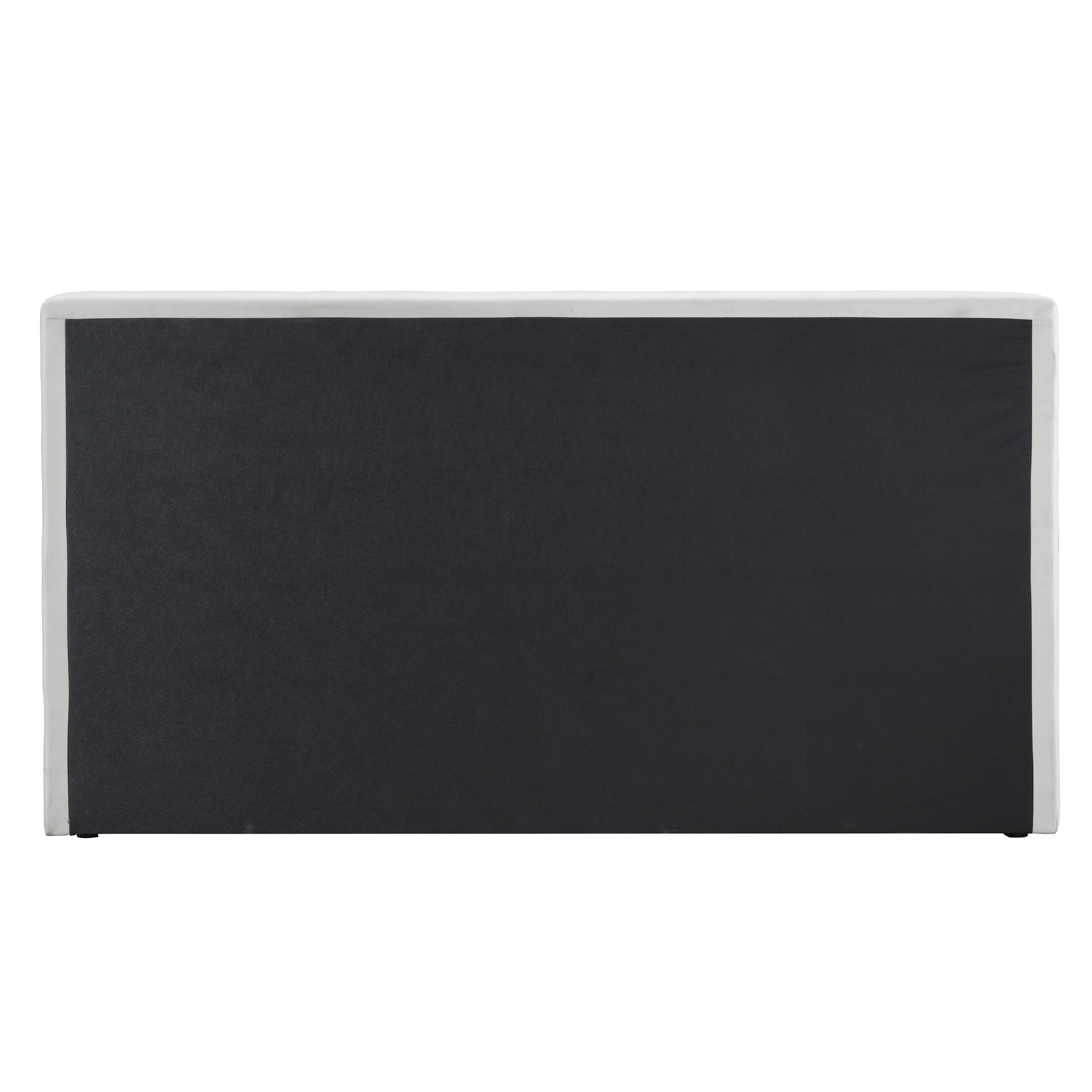 Brugal Grounded Upholstered Platform Bed Frame