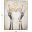 Art mural encadré Cole and Grey Polystone Crown